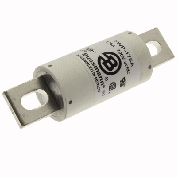 Bussmann. Предохранитель, высокая скорость, 175 A, AC 700 V, DC 700 V, 31 x 130 mm, UL - FWP-175A