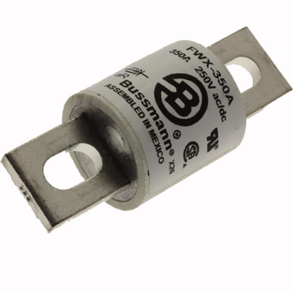 Bussmann. Предохранитель, высокая скорость, 350 A, AC 250 V, 38 x 98 mm, UL - FWX-350A
