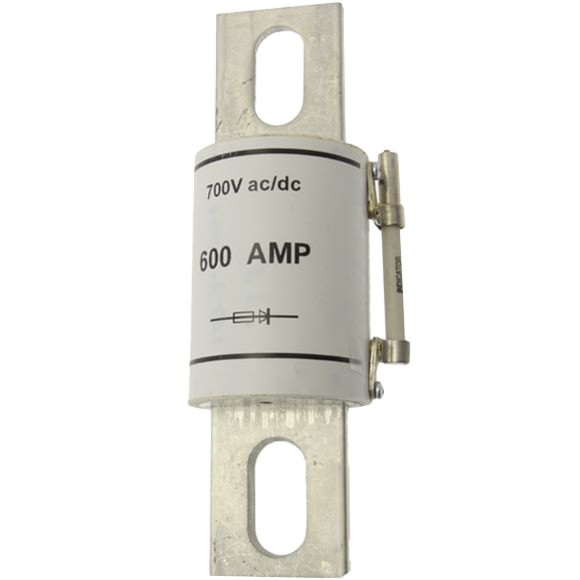 Bussmann. Предохранитель, высокая скорость, 600 A, AC 700 V, DC 700 V, 52 x 164 mm, aR, UL, с индикатором срабатывания - IXL70F600