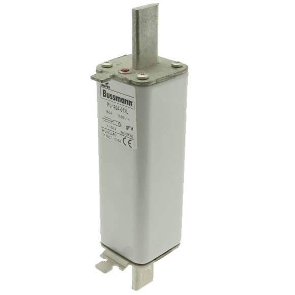 Bussmann. Предохранитель, высокая скорость, 63 A, DC 1500 V, 01XL, 43 x 193 mm, gPV, IEC, UL, с индикатором - PV-63A-01XL-15