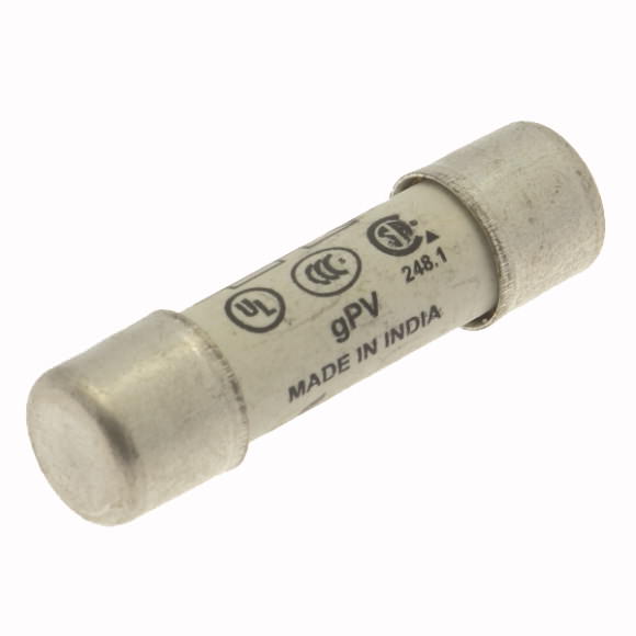 Bussmann. Предохранитель, высокая скорость, 4 A, DC 1000 V, IEC60269-6 type A, 10 x 38 mm, gPV, UL PV, UL, IEC - PV-4A10F