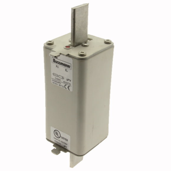 Bussmann. Предохранитель, высокая скорость, 400 A, DC 1000 V, 3L, gPV, UL, IEC - PV-400A-3L-B