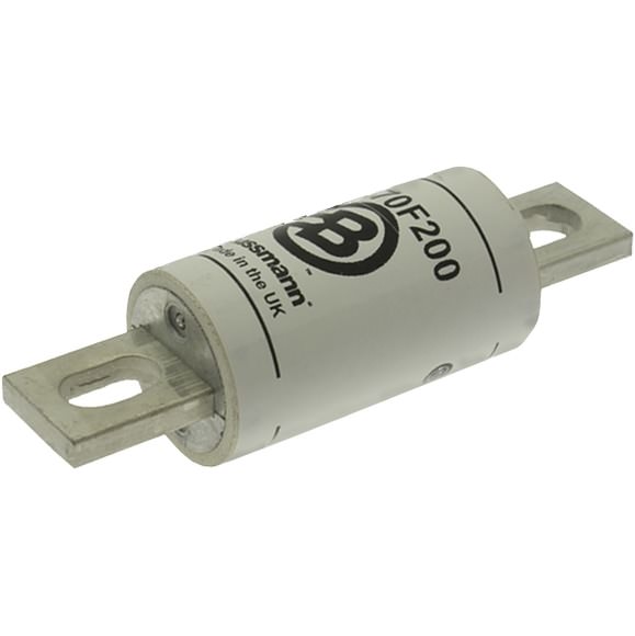 Bussmann. Предохранитель, высокая скорость, 200 A, AC 700 V, DC 700 V, 39 x 129 mm, aR, UL - XL70F200
