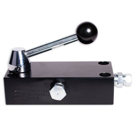 Гидравлический распределитель с выдвижным ящиком с ручным приводом 3/2 каналов PW2 BVA