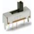 C&K. Switch Slide ON ON ON SP3T Top Slide 0.1A 12VDC 10000Cycles PC Pins Bracket Mount/Through Hole Bulk - OS103011MS8QP1C