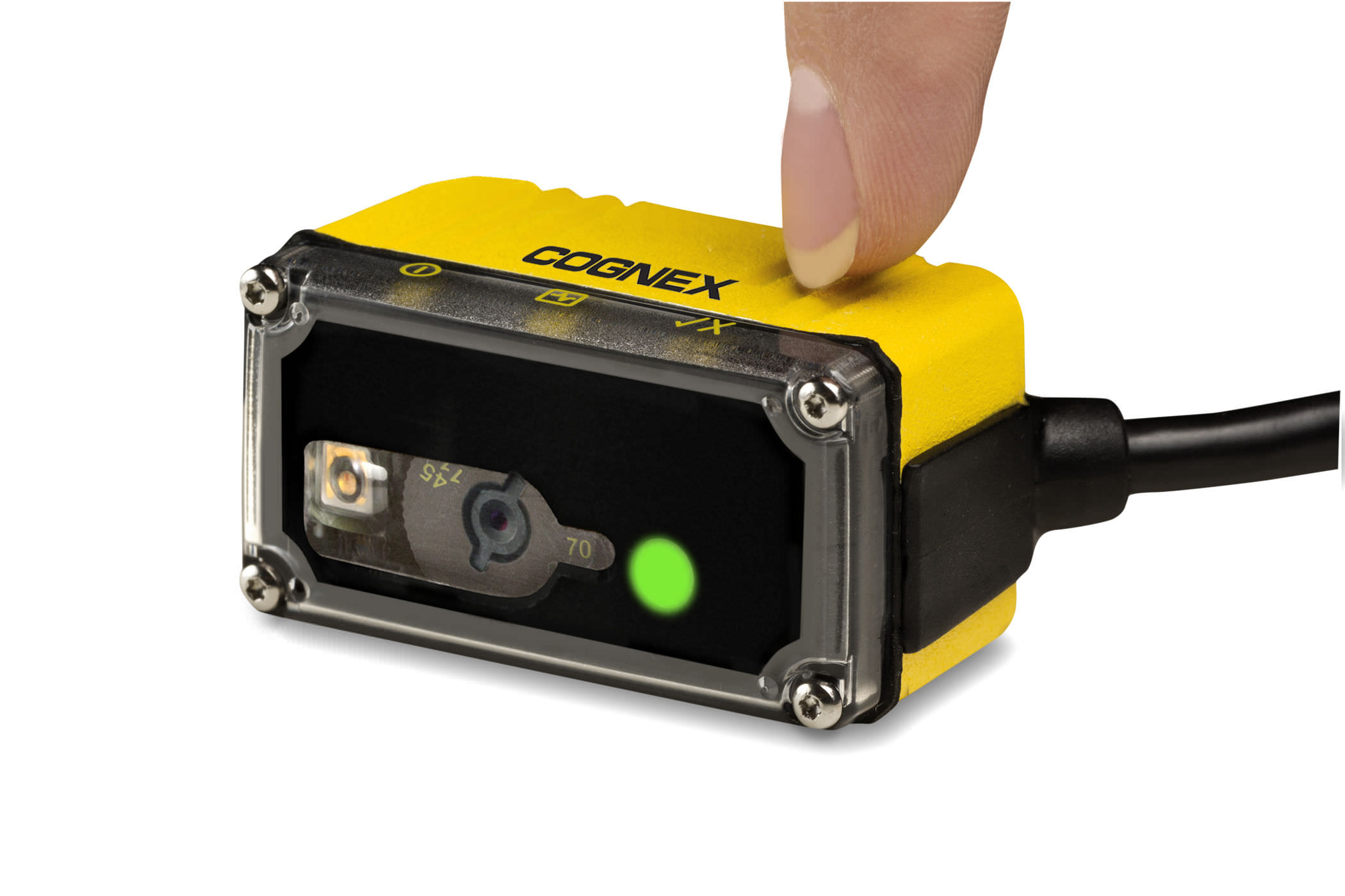 COGNEX. Неподвижный сканер штриховых кодов / компактный / USB / RS-232 DataMan® 50/60 series - COGNEX-DataMan-5060-series