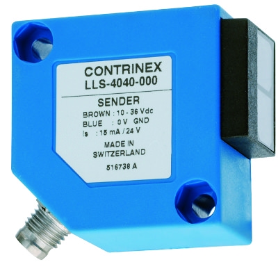 Contrinex. Фотоэлектрический датчик: LLS-4040-000