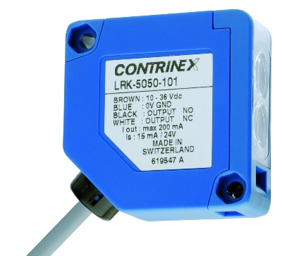 Contrinex. Фотоэлектрический датчик: LRK-5050-101