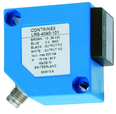 Contrinex. Фотоэлектрический датчик: LRS-4040-104