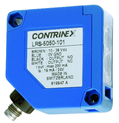 Contrinex. Фотоэлектрический датчик: LRS-5050-101