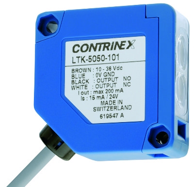 Contrinex. Фотоэлектрический датчик: LTK-5050-101