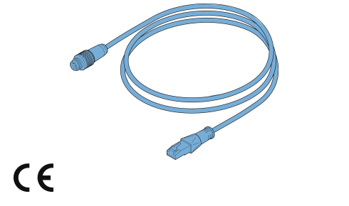 Di-soric. Ethernet-cable - VKHM-Z-2/RJ45