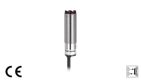 Di-soric. Diffuse Sensor with Background Suppression - OH 18-1 M 130 P4-4