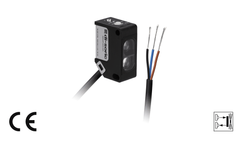 Di-soric. Diffuse Sensor with Background Suppression - OH 31 K 200 N3-3