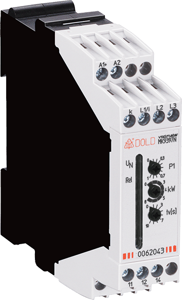 Measuring relays for load monitoring