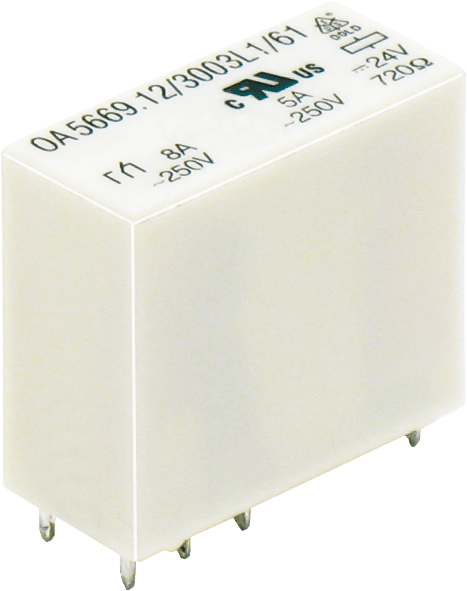 Safety relays with forcibly guided contacts