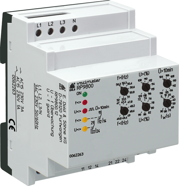 Measuring relays for power generation systems