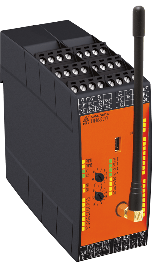 Radio controlled safety system