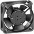 EBM Papst. DC Fan Axial Sintec-Sleeve Bearing 12V 10V to 14V 1.9CFM 15dB 25 X 25 X 8mm Low Power Consumption - 252N