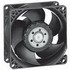 EBM Papst. DC Fan Axial Ball Bearing 48V 20V to 58V 131CFM 71dB 80 X 80 X 38.15mm - 8218 JH4