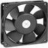 EBM Papst. AC Fan Axial Ball Bearing 115V 79.5CFM 42dB 119 X 119 X 25.4mm - 9906