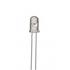 Everlight Electronics. Infrared Emitter 850nm 120mW/sr Circular Top Mount 2-Pin T-1 3/4 Bag - HIR8323/C16