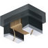 Fastron. Inductor RF Chip Molded/Unshielded Wirewound 10uH 10% 7.9MHz 20Q-Factor Ferrite 0.15A 3.8Ohm DCR 0805 Automotive T/R - 0805F-100K-01