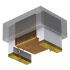 Fastron. Inductor RF Chip Molded/Unshielded Wirewound 4.7uH 10% 7.9MHz 50Q-Factor Ceramic 0.23A 5.4Ohm DCR 1812 - 1812AS-4R7K-01