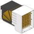 FCI. Conn Daughter Card HDR 150 POS 2mm Press Fit RA Thru-Hole - 10025613-101LF