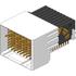 FCI. Conn Daughter Card HDR 90 POS 2mm Press Fit RA Thru-Hole - 10034249-101LF