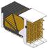FCI. Conn Daughter Card HDR 120 POS 2mm Press Fit RA Thru-Hole - 10041746-101LF