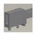 FCI. Connector Accessories Guide Pin Right Angle Zinc Alloy Chrome AIRMAX® 10044314-101LF