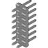 FCI. Conn Unshrouded Header HDR 14 POS 2mm Solder ST Top Entry Thru-Hole Minitek® Tube - 57102-S06-07ULF