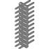FCI. Conn Unshrouded Header HDR 20 POS 2mm Solder ST Top Entry Thru-Hole Minitek® Tube - 57102-F08-10U04LF