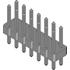 FCI. Conn Unshrouded Header HDR 26 POS 2.54mm Solder ST Top Entry Thru-Hole BergStik® Bag - 68692-226HLF