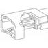 FCI. Conn Housing RCP 6 POS Crimp ST Cable Mount - 68106-002LF
