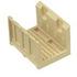 FCI. Connector Accessories Metral Shroud 96 POS Liquid Crystal Polymer Natural Box - 70203-113LF