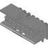 FCI. Conn Shrouded Header (4 Sides) HDR 14 POS 2mm Solder RA Side Entry Thru-Hole Box - 98464-G61-14LF