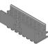 FCI. Conn Shrouded Header (4 Sides) HDR 16 POS 2mm Solder RA Side Entry Thru-Hole Minitek® Box - 98464-G61-16LF