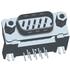 DEPL09P565MTXLF FCI Conn D-Subminiature PIN 9 POS 2.74mm Solder RA Thru-Hole 9 Terminal 1 Port