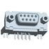 DEP09P564CTXLF FCI Conn D-Subminiature PIN 9 POS 2.74mm Solder RA Thru-Hole 9 Terminal 1 Port