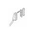 FCI. Connector Accessories Locking Frame Box - 65183-001LF