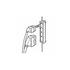 FCI. Connector Accessories Pierce Block Straight Tray - 65132-001LF