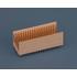 FCI. Conn Hard Metric HDR 95 POS 2mm Press Fit ST Thru-Hole Millipacs® Tray - HM2P71PDE121N9LF