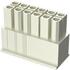 FCI. Conn Housing RCP 18 POS 4.2mm Crimp ST Cable Mount Natural Minitek Pwr™ Bag - 10127815-18LF