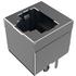 FCI. Conn Modular Jack F 8 POS 2.54mm Solder ST Thru-Hole 8 Terminal 1 Port Cat 3 Tray - 91139-088LF