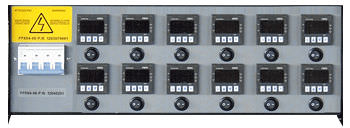 Контроллер температуры PID с двойным индикатором для системы горячих каналов FPX-04 series FEPA  Srl