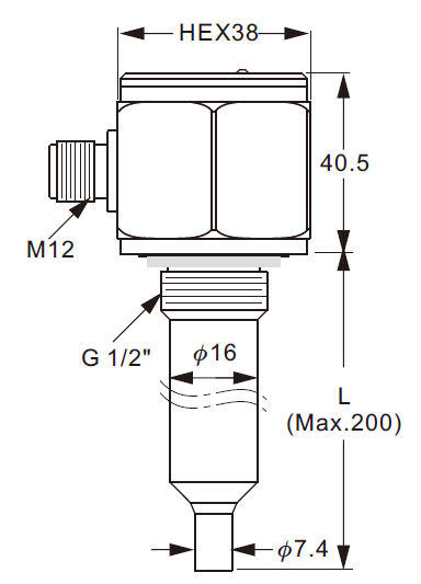 Термический регулятор расхода для масла для воды для жидкостей SP series FineTek Co., Ltd.