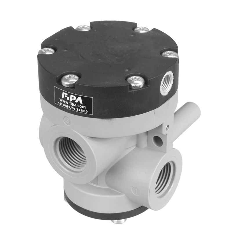 Электроклапан с пружиной 3/2 каналов пневматический 10 - 20 mm | 36.xxx series FIPA GmbH