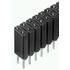 Fischer Elektronik. Conn Socket Strip F 52 POS 2.54mm Solder ST Top Entry Thru-Hole - BL 2-52G